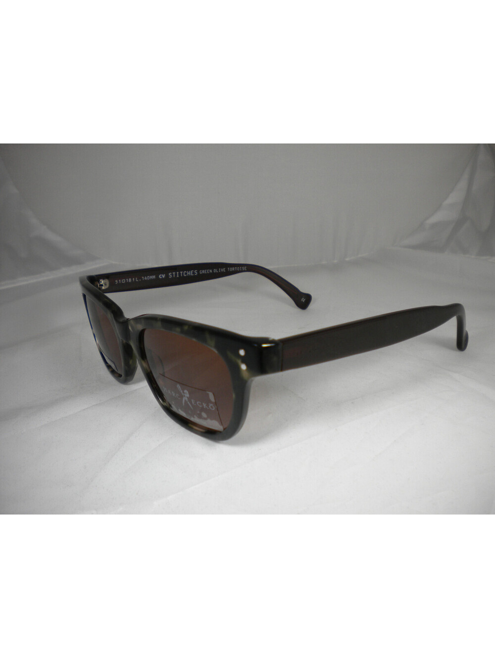 Marc Ecko Men's Sunglasses Stitches Green Olive Tortoise